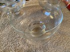 Vintage Clear Glass Ice Cream Sundae Dessert Dish Set Of 7 — photo 6