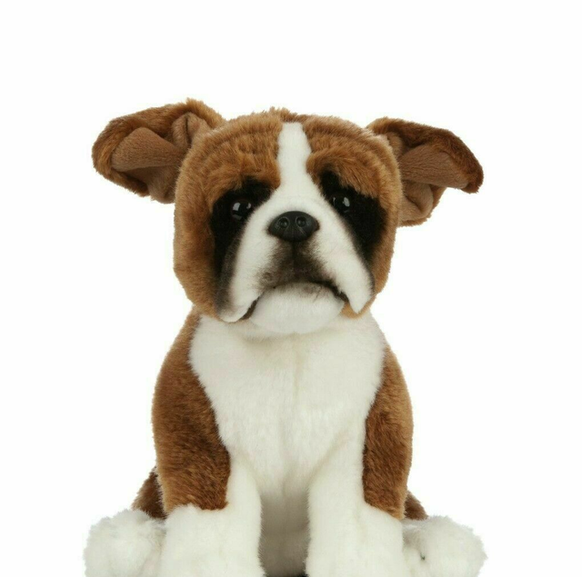 boxer dog plush