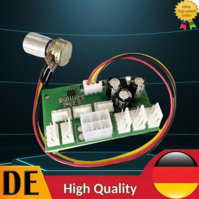 DC12V Fan Controller 3/4-Wire PWM Fan Controller Board High Power for PC CPU Fan