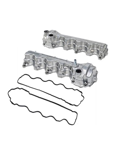 2PCS LH+RH Engine Valve Cover 9L1Z6582D Per PERd F-150 V8 5.4L 2004-2010 Y - Picture 2 of 11
