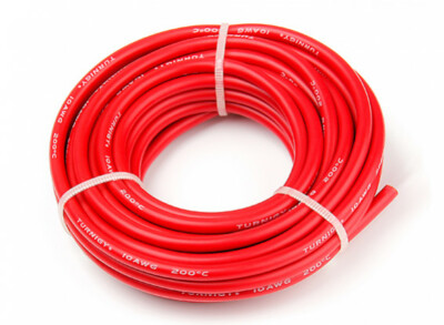 9M TURNIGY HIGH QUALITY HIGH STRAND COUNT 12AWG SILICONE WIRE RED 12 GAUGE