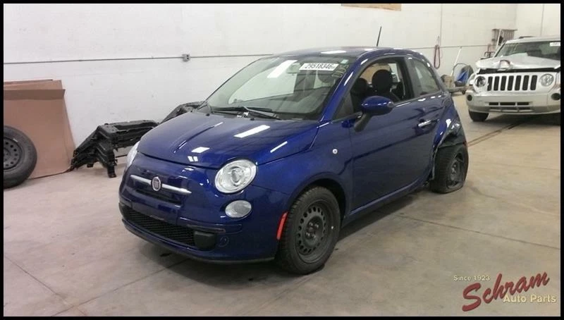 Bolsa de aire para pasajeros 2 puertas techo delantero para pasajero compatible con Fiat 500 1700204 12-16 Foto 4 de 4