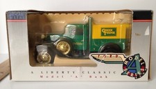 Ford Model A Pickup Bank True Value Hardware Green Thumb Liberty Classics Vtg