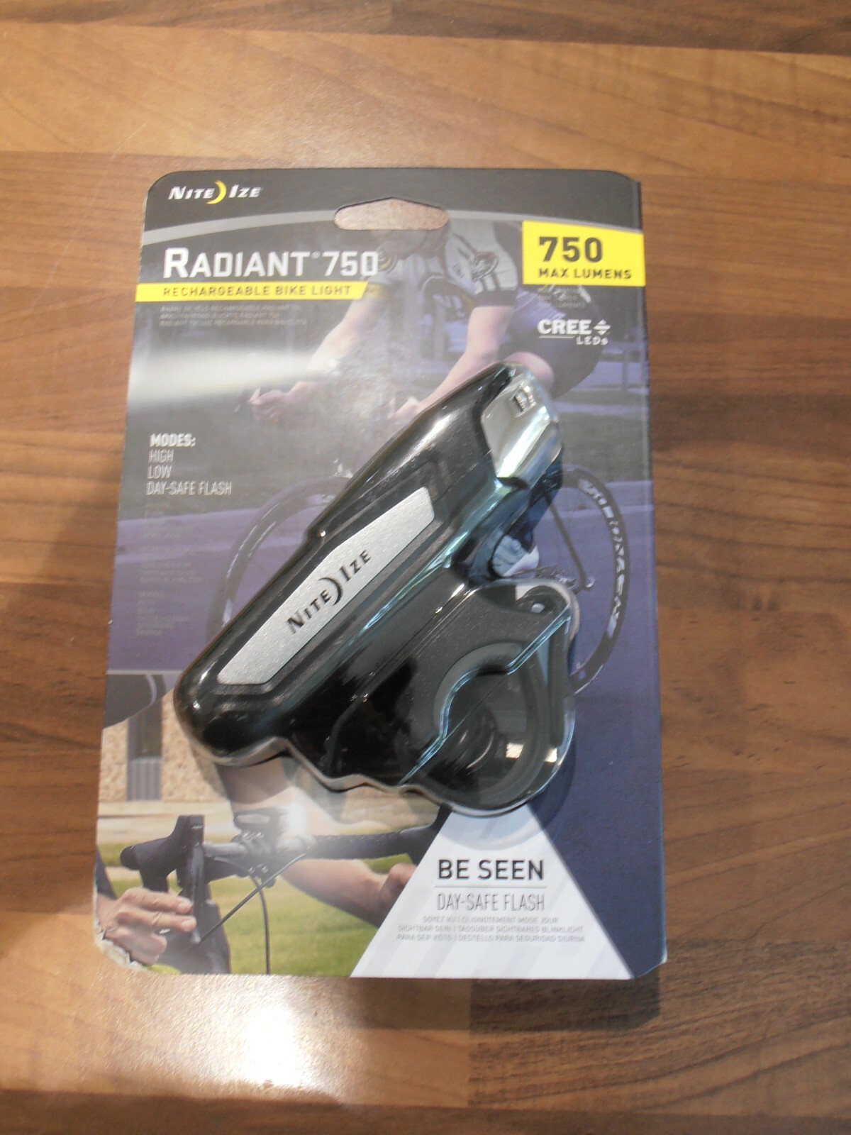 Nite Ize Radiant 750 Rechargeable Bike Light Brand New CLEARANCE