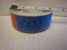 3M BRAND 1" x33' Roll WHITE & ORANGE  REFLECTIVE CONSPICUITY TAPE Sheeting 5 x 5