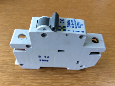 Clipsal 16A B16 TSB-116 MCB, elektrischer Leitungsschutzschalter, Verbrauchereinheit