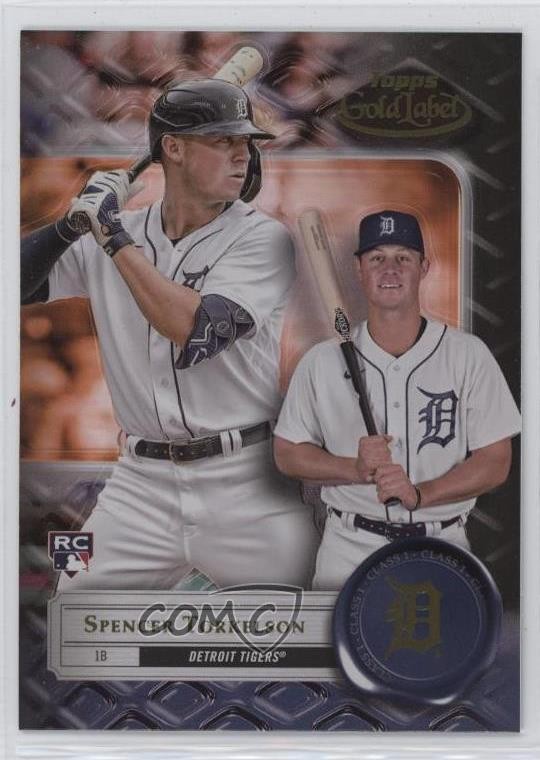 2022 Topps Gold Label Class 1 Black Spencer Torkelson #75 Rookie RC 0sb5