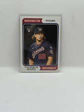 2023 Topps heritage High Number #576 Thaddeus Ward Nationals RC