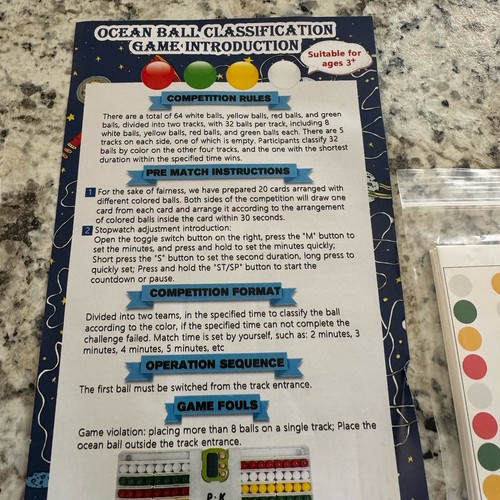 Montessori Learning Toys Puzzle Color & Shape Matching Brain Teasers Logic Game - Picture 6 of 8