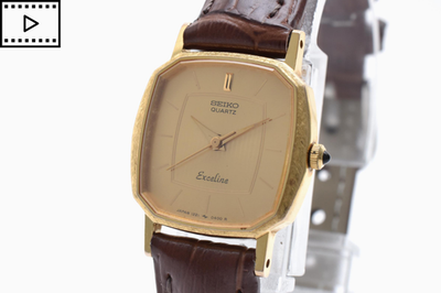 Seiko Exceline Seiko 10k Gold Watch SEIKO Exceline 腕時計 10K
