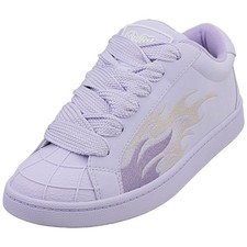 Image of Buffalo Liberty Vegan Womens Fashion Trainers in Purple - 5 UK