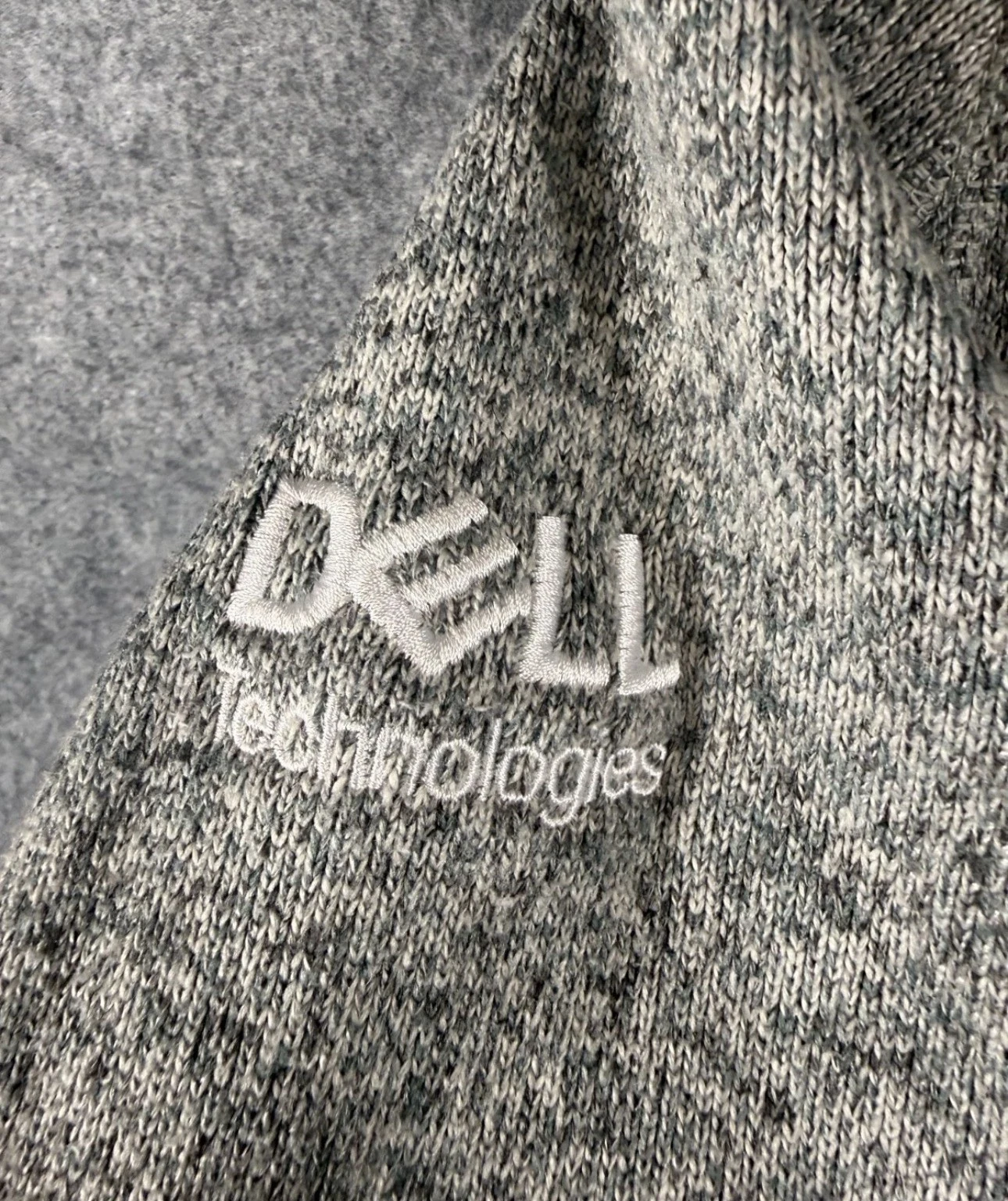 Patagonia Better Sweater Jacket Mens M Gray Fleece Dell Technologies Embroidered image 3