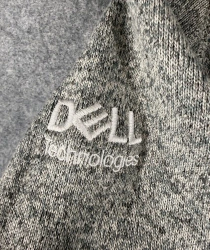 Patagonia Better Sweater Jacket Mens M Gray Fleece Dell Technologies Embroidered image 3