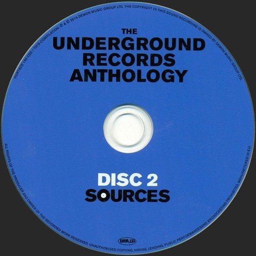 Sources: The Underground Records Anthology (3XCDs 2015) 39 Track 🇬🇧UK Import🆕 - Picture 10 of 11
