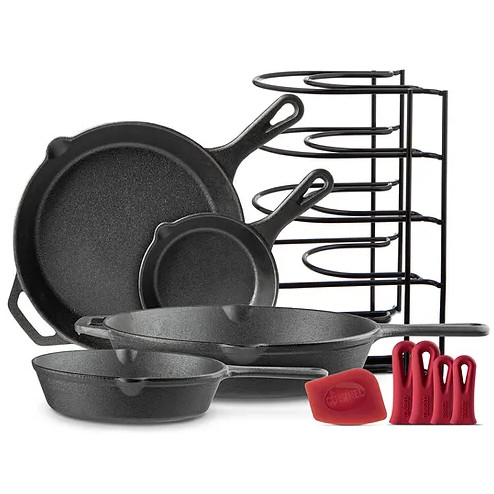 Чугунный набор CUISINEL Chefs Basic из 5 предметов CB-503 - Черный 10790₽
