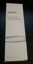 AHAVA Time To Clear Purifying Mud Mask ~ 3.4 oz  Exp 3/27