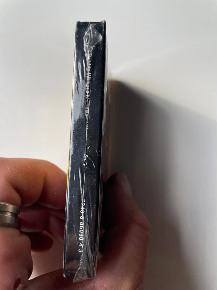 Robbie Williams, Millennium/Angels Cassette Tape single (Chrysalis, 1998) SEALED - Image 4 of 4