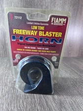 FIAMM 72112 Freeway Blaster Horn Low Tone - NEW Open Package -Works- USA Made