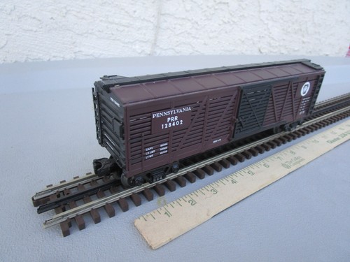 MTH RailKing Die-Cast Pennsylvania Railroad Boxcar 30-8401 3 rieles | Zustand: Used