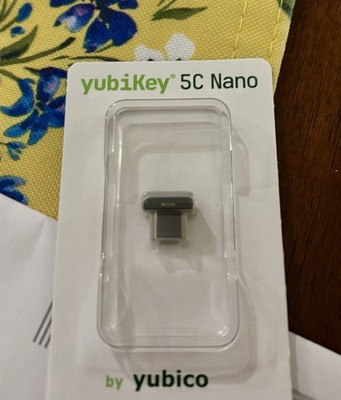 Yubico YubiKey 5C Nano FIDO2 USB Security Key