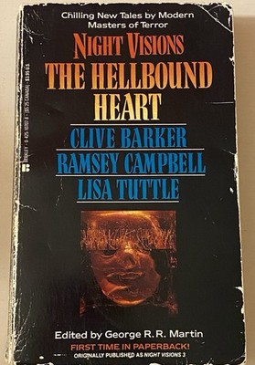Night Visions: The Hellbound Heart George R.R. Martin Clive Barker Horror PB