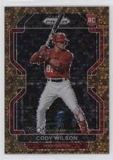 2022 Panini Prizm Bronze Donut Circle Prizm 17/40 Cody Wilson #94 00gy