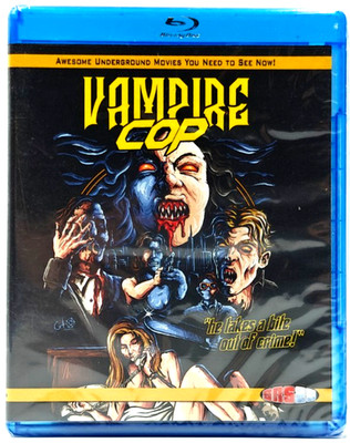 Vampire Cop - SRS Cinema Underground Indie Horror Blu-ray BRAND NEW SEALED