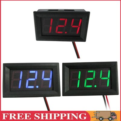 DC45V-30V Spannungsmesser wasserdichtes 056-Zoll-Voltmeter für Auto Boot Motorra