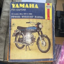 Haynes Yamaha FS1E FS1 & FS1M 1972-1990 49cc owner's workshop manual