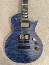 2017 ESP USA Eclipse Cobalt Blue Satin Quilte...