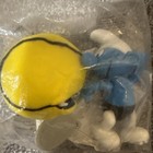 Two McDonald’s London Toy Smurfs Happy Meal 2002 Smurfs Present and Tennis New  — photo 2