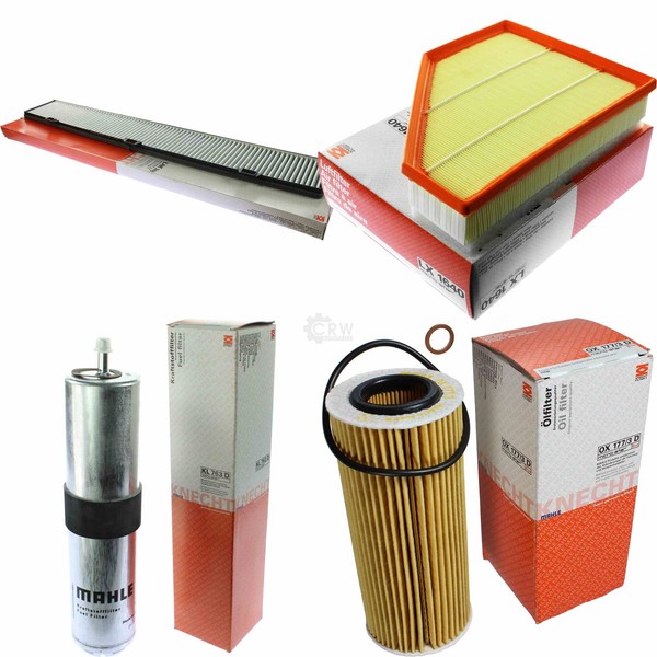 Mahle Kraftstofffilter KL 763D Innenraum LAK 248 Luft LX 1640 ÖLfilter OX 177/3D-image