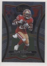 2019 Panini Select Premier Level Tevin Coleman #140 8x7