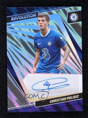 2022 Panini Revolution Premier League Lava 9/10 Christian Pulisic #A-CP Auto o8g