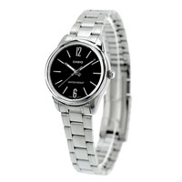 Casio Classic LTP-V005D-1BDF Analog Black Dial Silver Steel Damen R80111120
