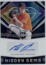 2020 Mike Baumann Elite Extra Edition Hidden Gems  Auto  RC     #HG-MI (D398)