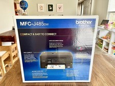 Brother MFC-J485DW Wireless All-In-One Color Printer w/ Print Copy Scan Fax. New