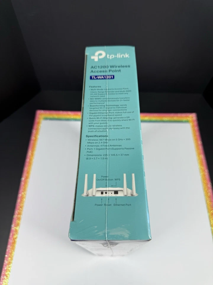TP-Link AC1200 Wireless Gigabit Access Point Desktop Wi-Fi TL-WA1201) New!!!! - Image 4 of 4
