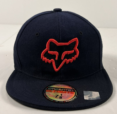 Fox Head Racing City Hunter Ultimate Original Flat 7 1/8 Fitted Baseball Hat Cap