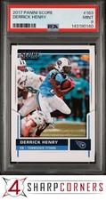 2017 PANINI SCORE #163 DERRICK HENRY TITANS POP 1 PSA 9