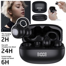 Mpow TWS Open Ear Clip Wireless Earbuds Bluetooth Sports Earphones Headphones