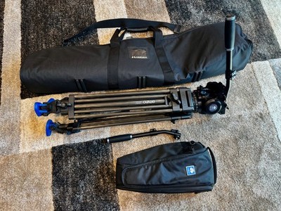 Sirui BCH-30 Broadcast Fluid head - Carbon Fiber Tripod System