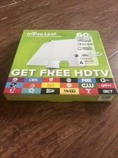 Mohu Leaf 🍃 Fünfzig verstärkte HDTV-Antenne für Innenbereich 60 Meilen Reichweite 4K - KOSTENLOSER VERSAND