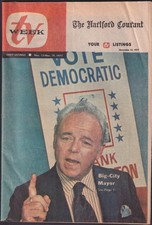 Hartford Courant TV WEEK 11/13 1977 Carroll O'Connor Mary White Nancy Walker
