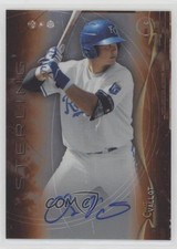2014 Bowman Sterling Prospect Orange Refractor 48/75 Chase Vallot Auto qw7