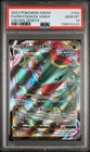 2023 POKEMON SWORD & SHIELD CROWN ZENITH #102 FULL ART/RAYQUAZA VMAX PSA 10