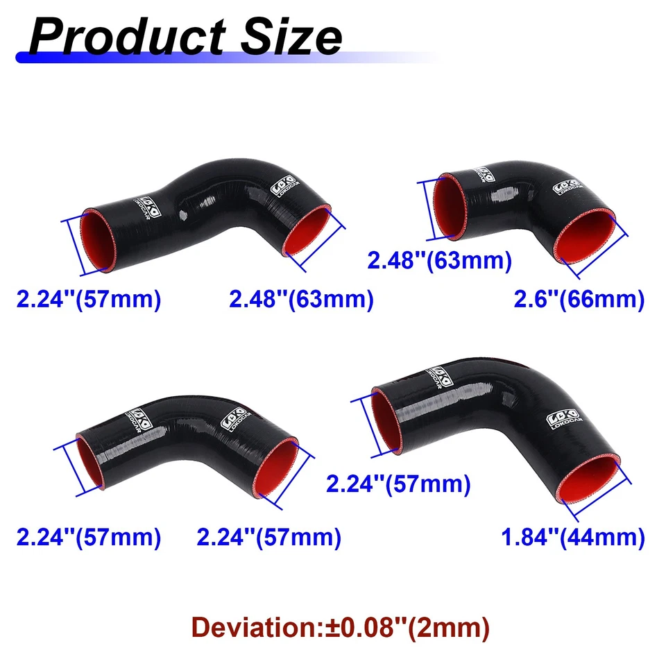 Kit de tubo de carga turbo para Mini Cooper S y JCW 1,6 L R55 R56 R57 R58 R59 R60 R61 Foto 4 de 4