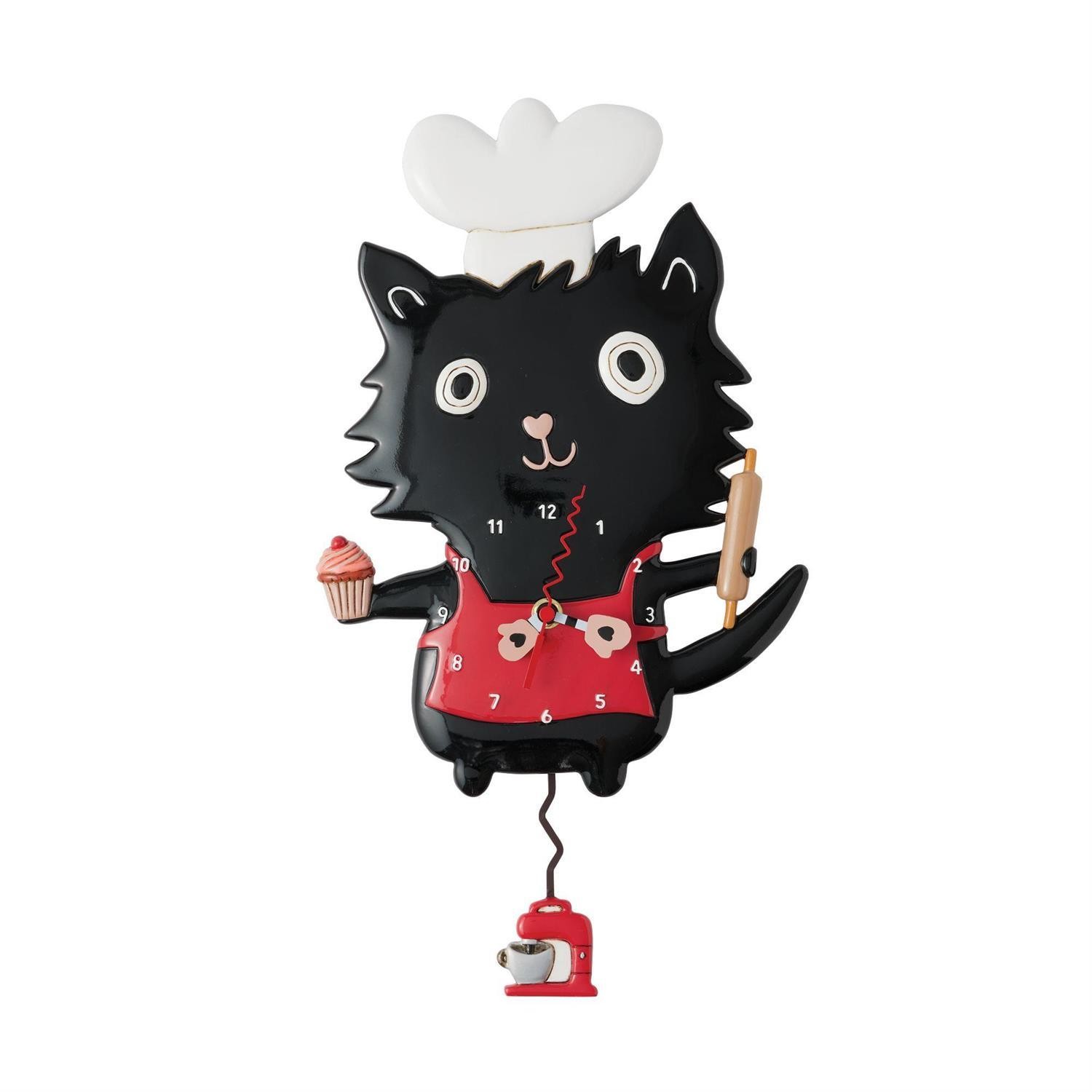 Allen Designs Sugar Paws with Mixture Pendulum Clock 6016851