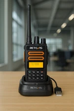 Retevis RT76P GMRS Two Way Radio Long Range Walkie Talkie NOAA VOX USB