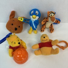 Lot of 5 Disney Pooh McDonalds Plush Toys Tigger Movie Book of Pooh